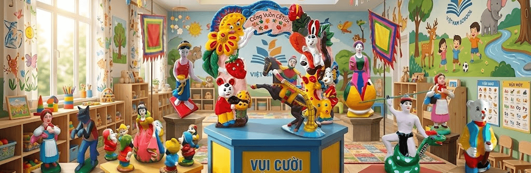 Tượng - vườn cổ tích